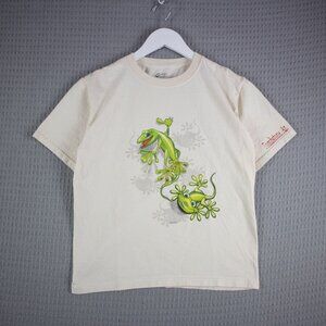 Arizona Y2K Gecko Graphic Tee Youth Size 14 Mens XS
